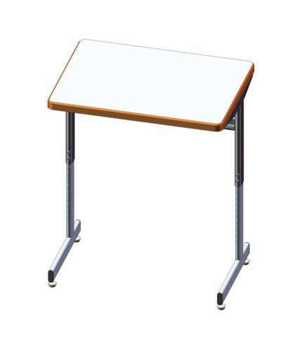 USA Capitol Access Student Desk Adjustable Height 22" - 30", Hard Plastic (300) - SchoolOutlet