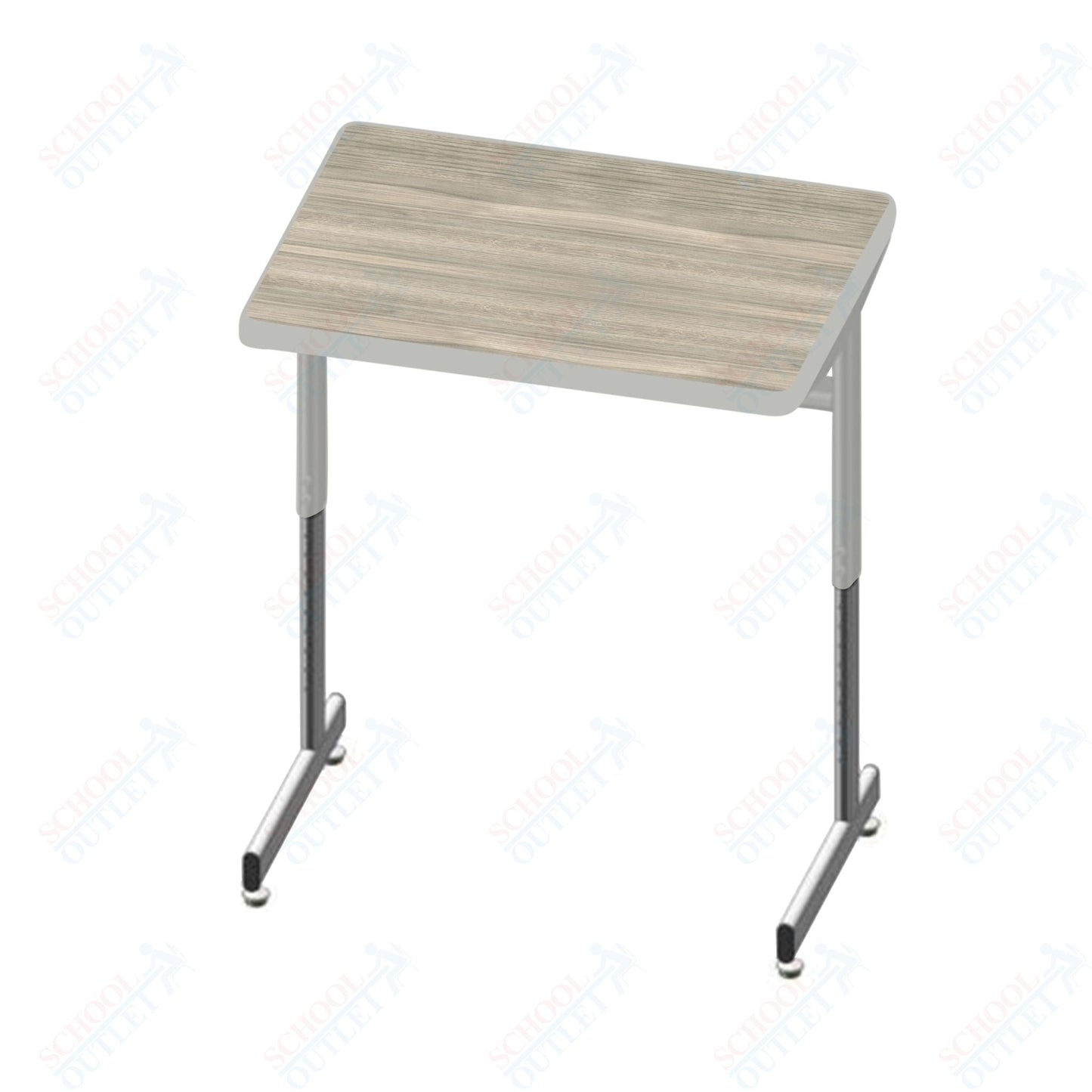 USA Capitol Access Student Desk Adjustable Height 22" - 30", Laminate Top w/ Sprayed Edge (300SE) - SchoolOutlet