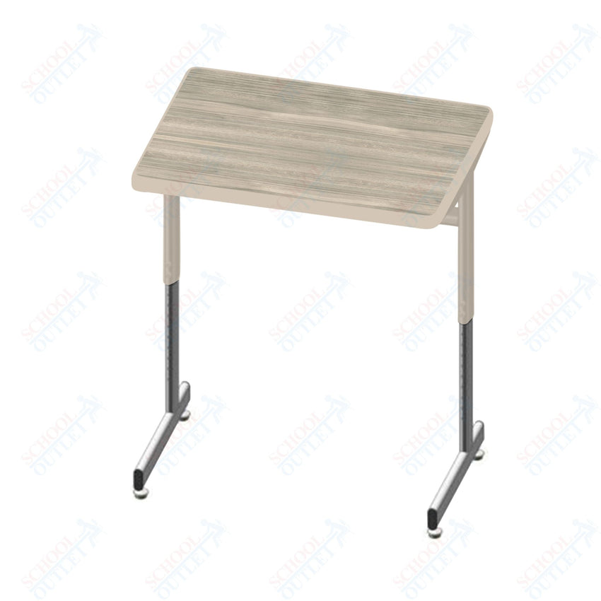 USA Capitol Access Student Desk Adjustable Height 22" - 30", Laminate Top w/ Sprayed Edge (300SE) - SchoolOutlet