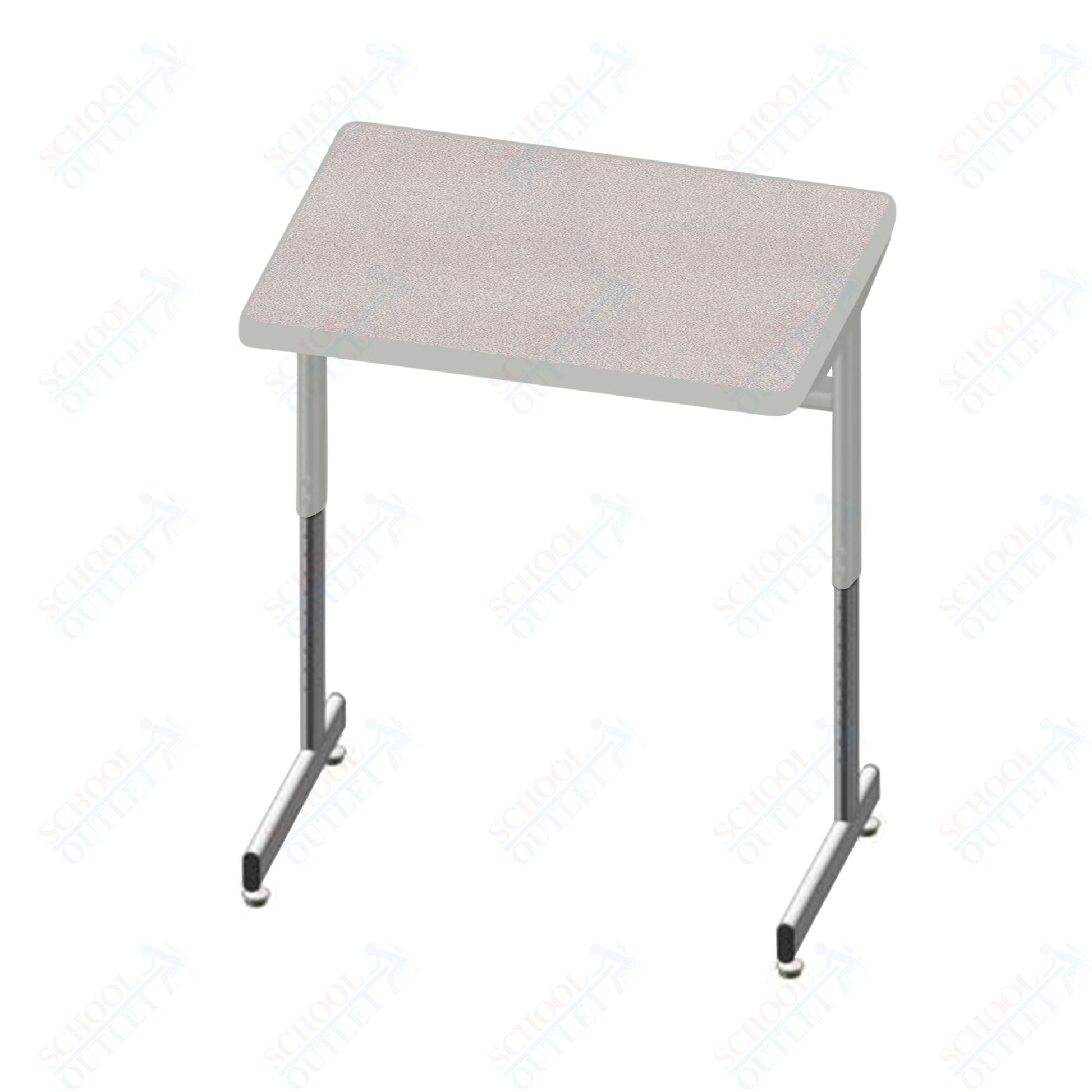 USA Capitol Access Student Desk Adjustable Height 22" - 30", Laminate Top w/ Sprayed Edge (300SE) - SchoolOutlet