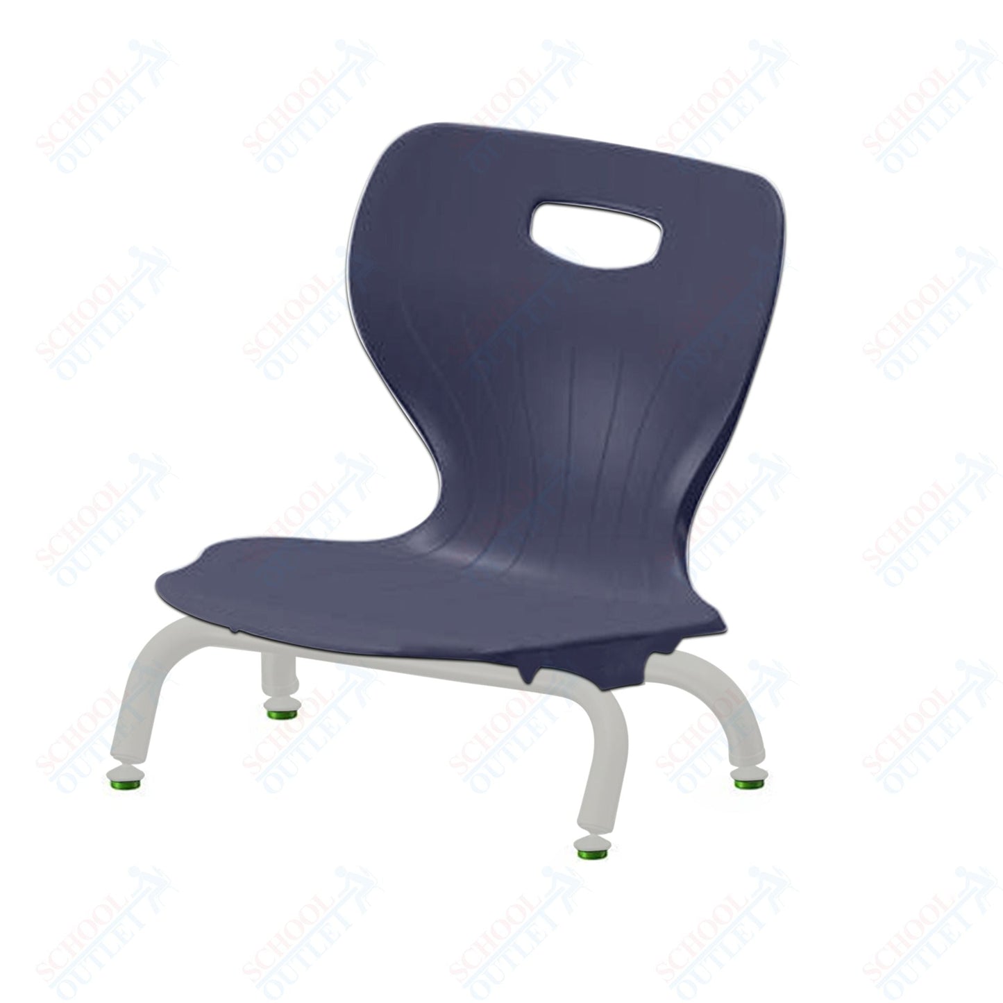 USA Capitol Euroflex 6.5" Floor Stackable Chair (3500FLR) - SchoolOutlet