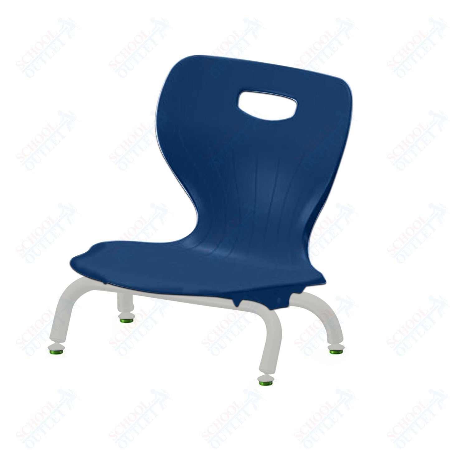 USA Capitol Euroflex 6.5" Floor Stackable Chair (3500FLR) - SchoolOutlet