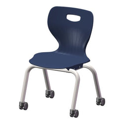 USA Capitol Euroflex 3500 Series 14" Mobile Stackable Chair (3504C)