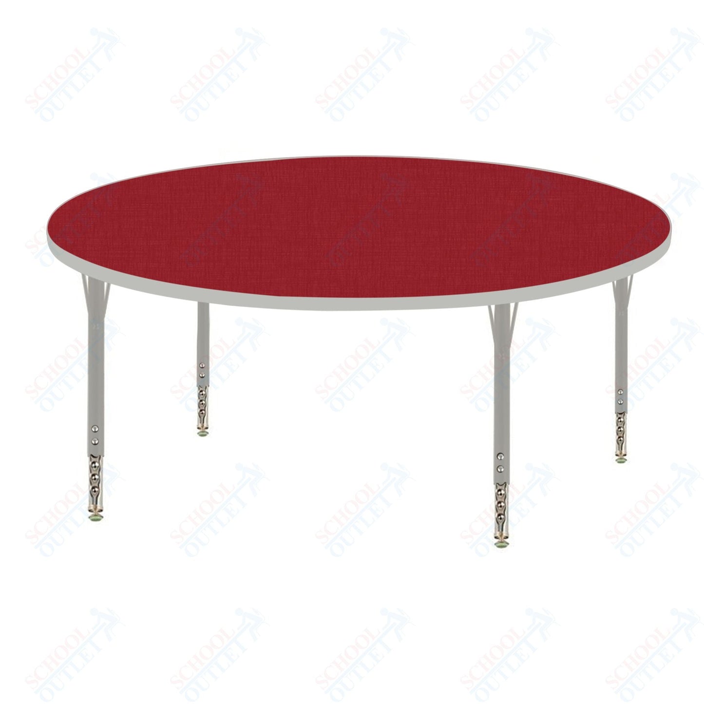 USA Capitol 36" Round Activity Table Adjustable Height 23" - 31" (36RSE) - SchoolOutlet