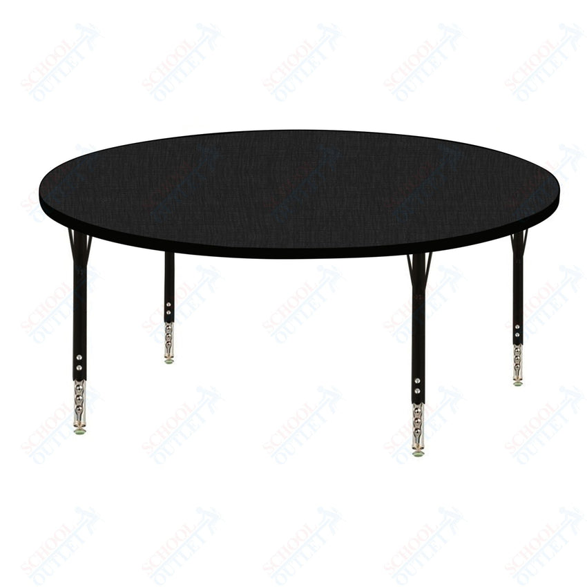 USA Capitol 36" Round Activity Table Adjustable Height 23" - 31" (36RSE) - SchoolOutlet