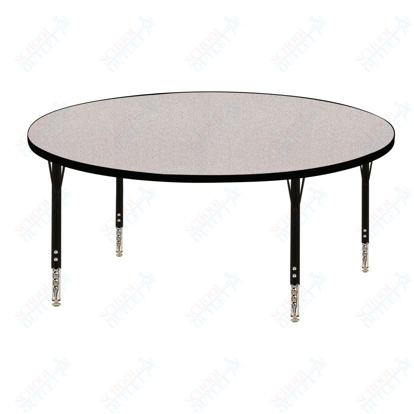 USA Capitol 36" Round Activity Table Adjustable Height 23" - 31" (36RSE) - SchoolOutlet