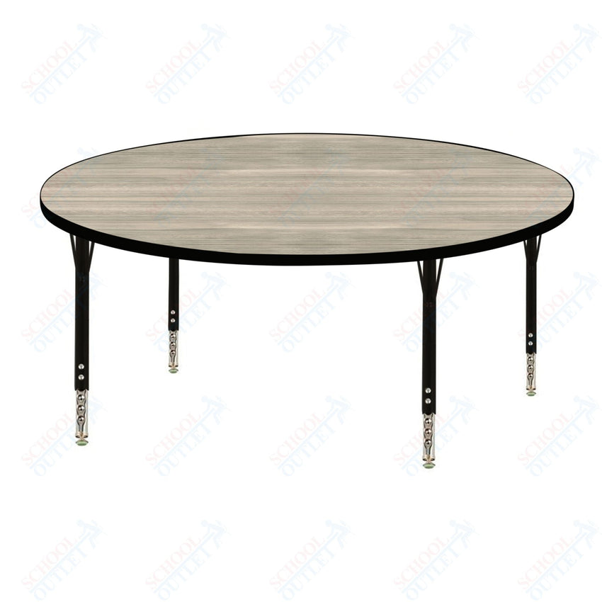 USA Capitol 36" Round Activity Table Adjustable Height 23" - 31" (36RSE) - SchoolOutlet