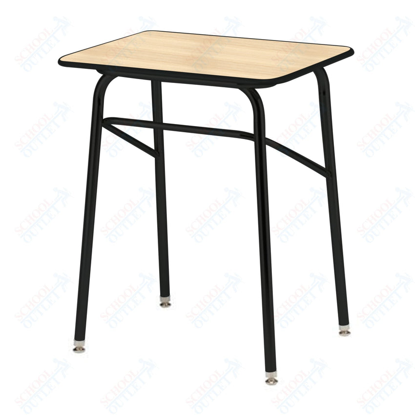 USA Capitol Aptitude Insight Desk, Adjustable Height 23.5" - 29.5", Hard Plastic Top (430P) - SchoolOutlet