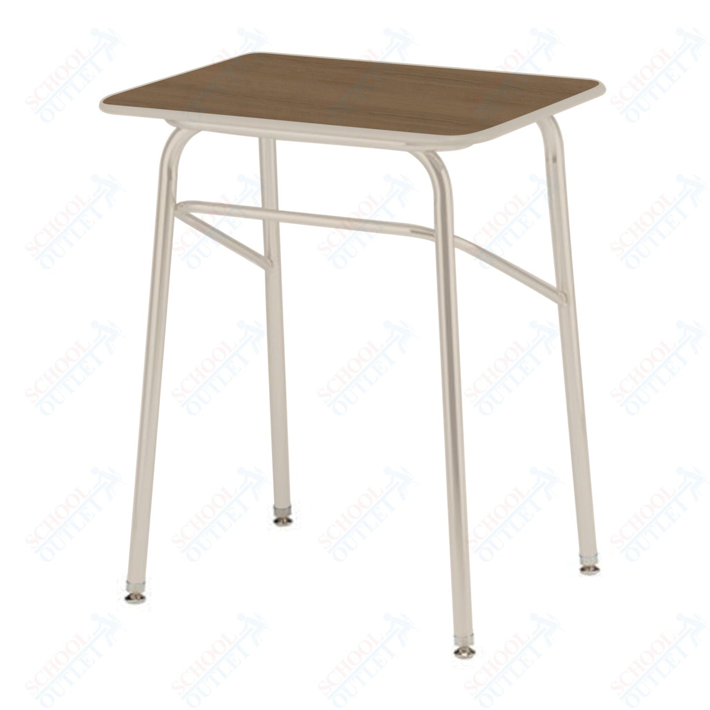 USA Capitol Aptitude Insight Desk, Adjustable Height 23.5" - 29.5", Laminate Top w/ Sprayed Edge (430PSE) - SchoolOutlet