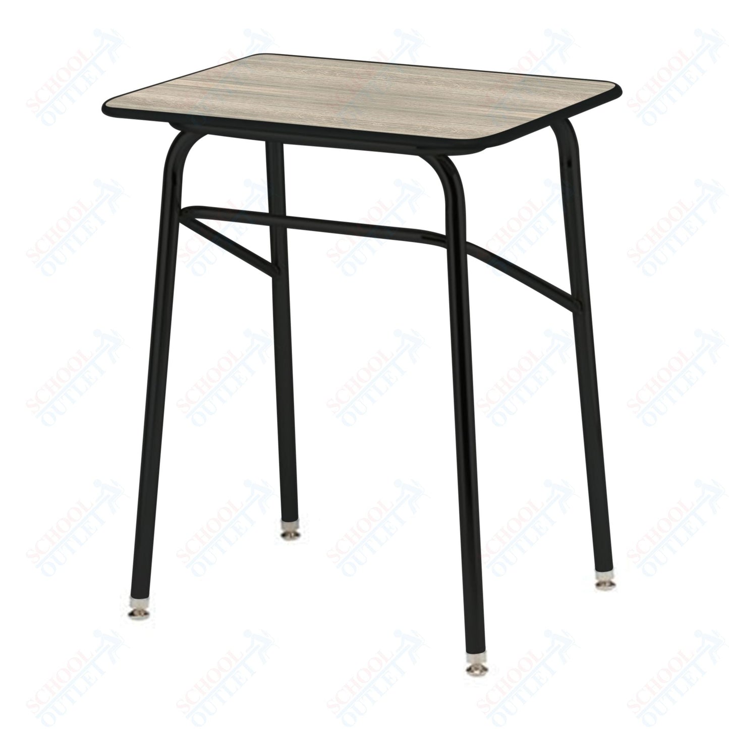 USA Capitol Aptitude Insight Desk, Adjustable Height 23.5" - 29.5", Laminate Top w/ Sprayed Edge (430PSE) - SchoolOutlet