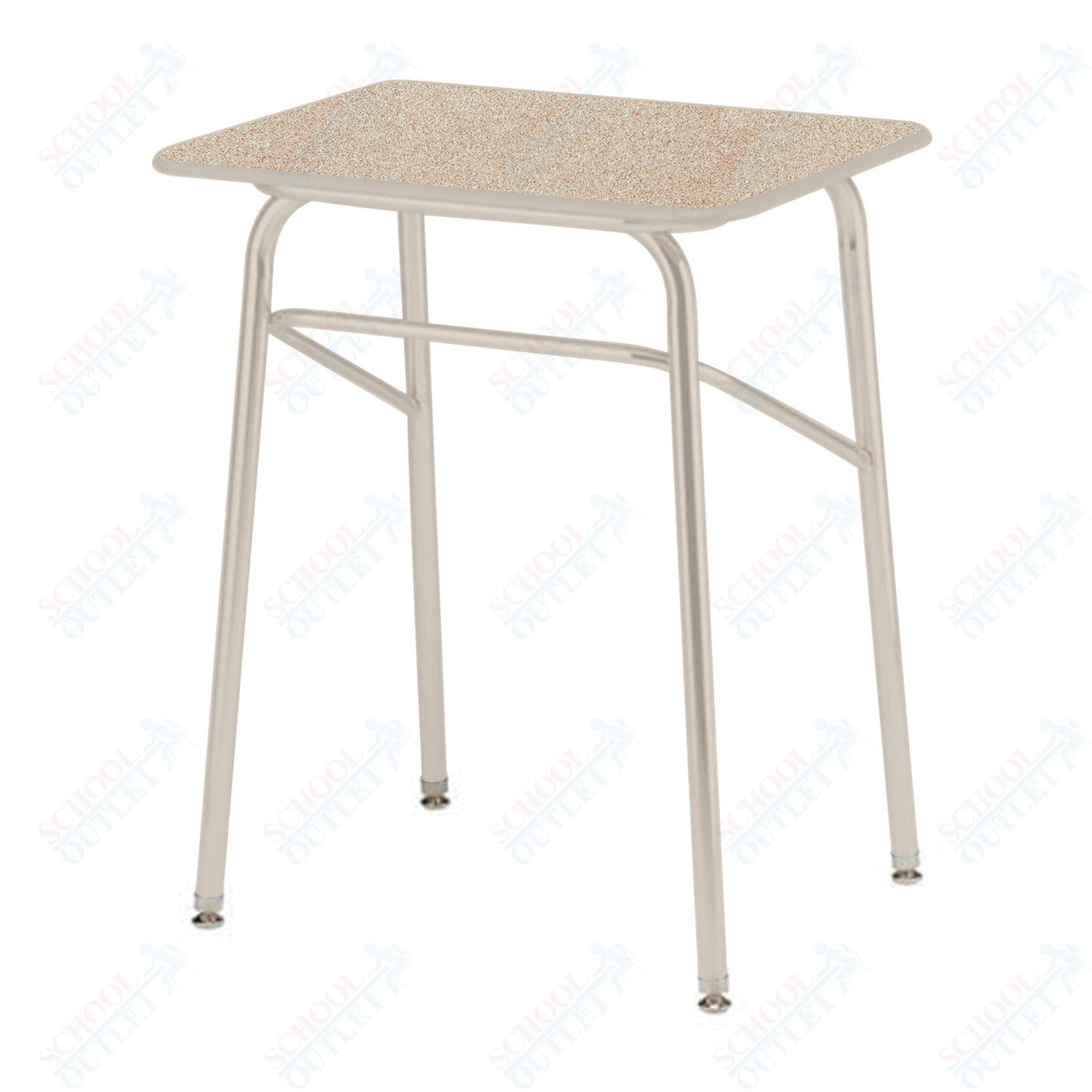 USA Capitol Aptitude Insight Desk, Adjustable Height 23.5" - 29.5", Laminate Top w/ Sprayed Edge (430PSE) - SchoolOutlet