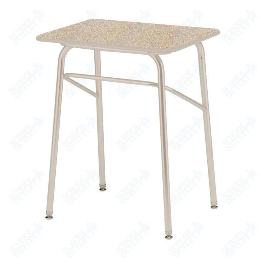 USA Capitol Aptitude Insight Desk, Adjustable Height 23.5" - 29.5", Laminate Top w/ Sprayed Edge (430PSE) - SchoolOutlet