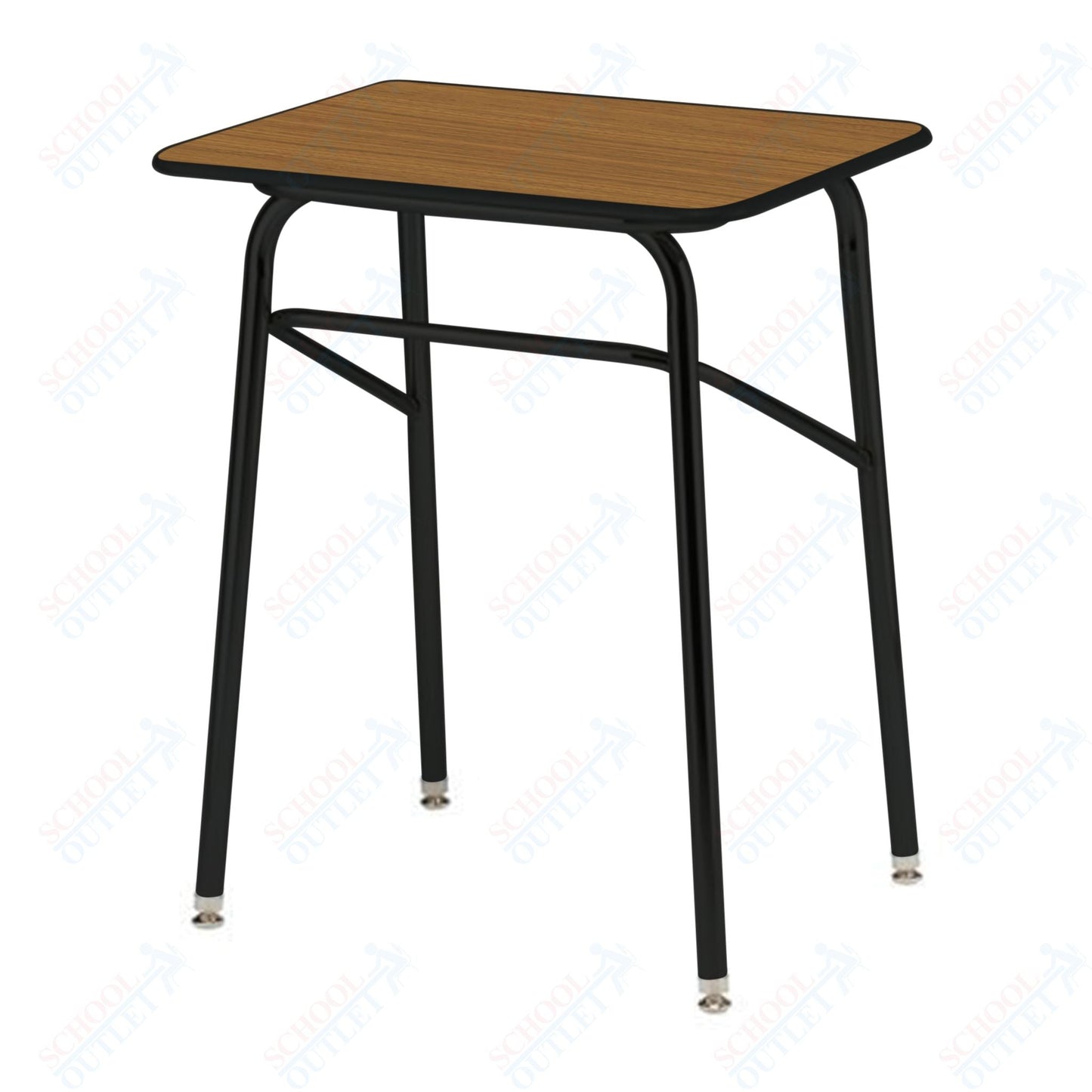 USA Capitol Aptitude Insight Desk, Adjustable Height 23.5" - 29.5", Laminate Top w/ Sprayed Edge (430PSE) - SchoolOutlet