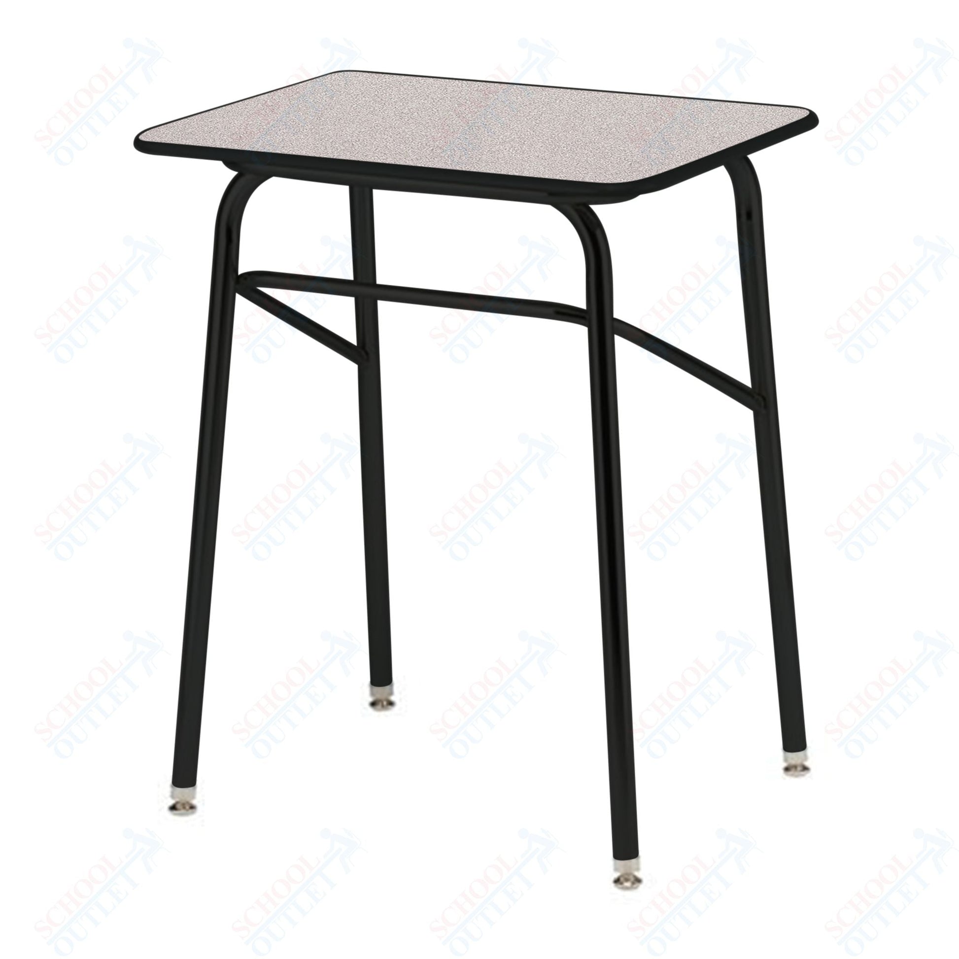 USA Capitol Aptitude Insight Desk, Adjustable Height 23.5" - 29.5", Laminate Top w/ Sprayed Edge (430PSE) - SchoolOutlet