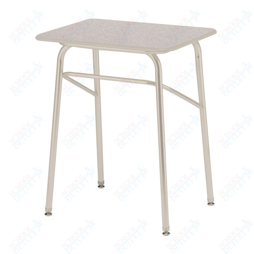 USA Capitol Aptitude Insight Desk, Adjustable Height 23.5" - 29.5", Laminate Top w/ Sprayed Edge (430PSE) - SchoolOutlet