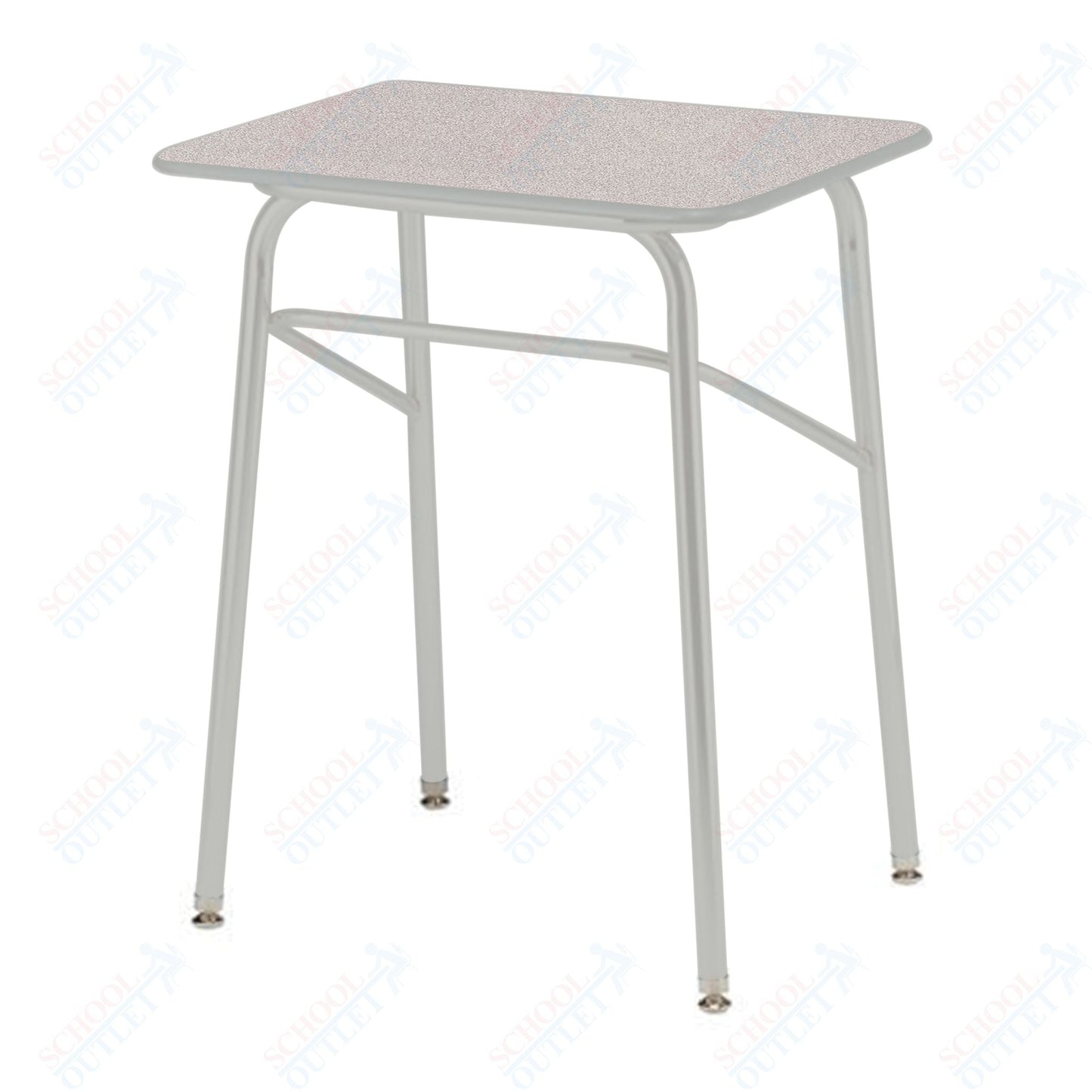 USA Capitol Aptitude Insight Desk, Fixed Height 29.5", Hard Plastic Top (439P) - SchoolOutlet