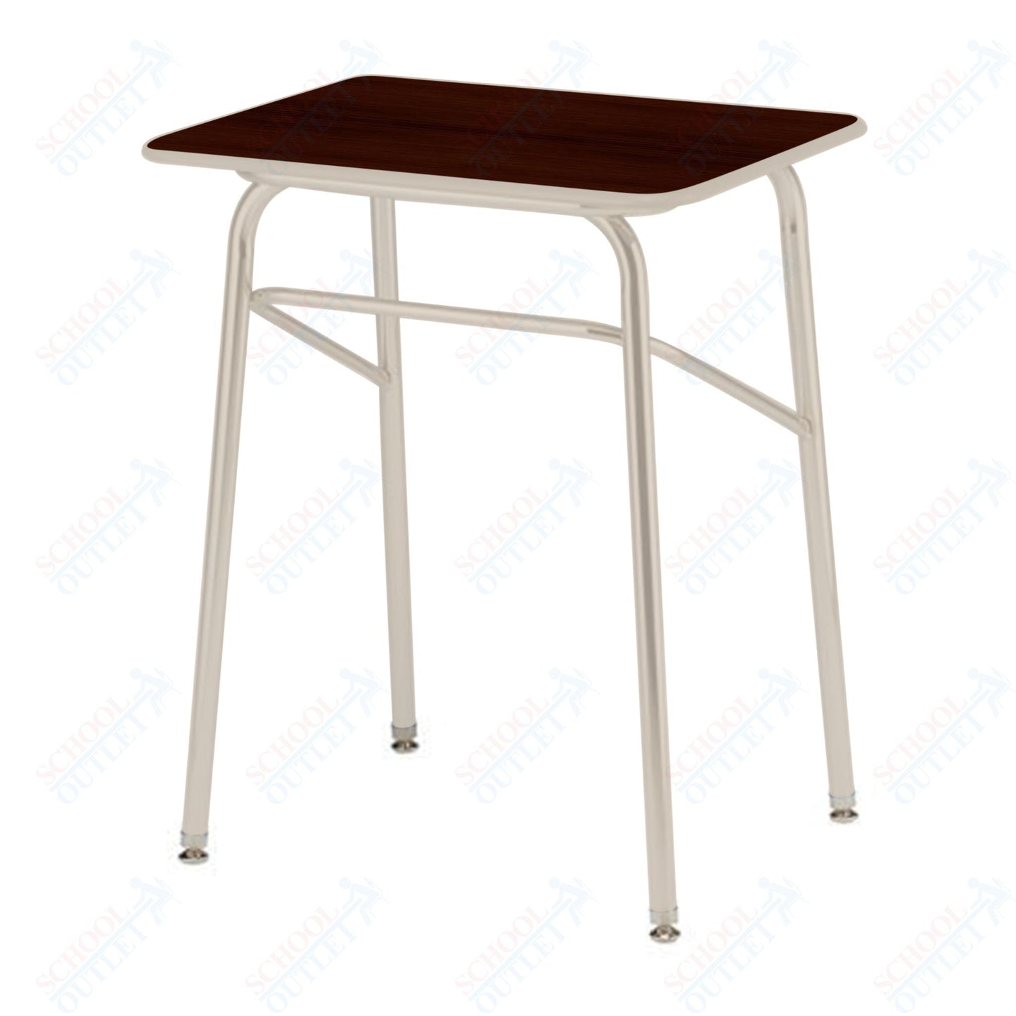 USA Capitol Aptitude Insight Desk, Fixed Height 29.5", Hard Plastic Top (439P) - SchoolOutlet