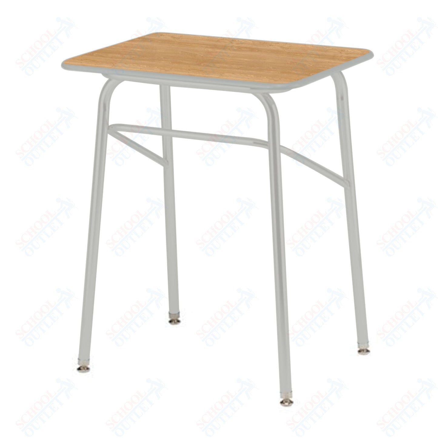 USA Capitol Aptitude Insight Desk, Fixed Height 29.5", Hard Plastic Top (439P) - SchoolOutlet