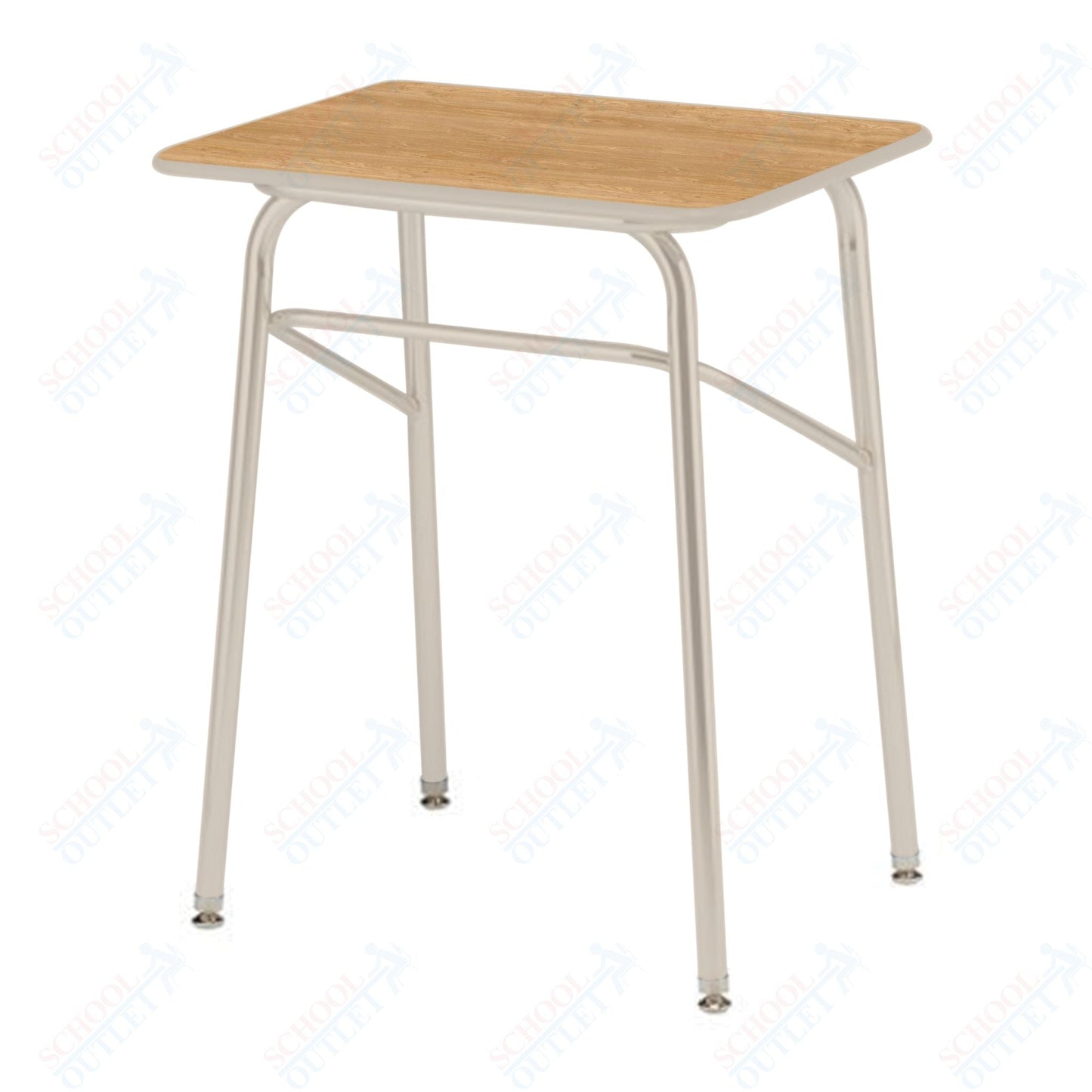 USA Capitol Aptitude Insight Desk, Fixed Height 29.5", Hard Plastic Top (439P) - SchoolOutlet