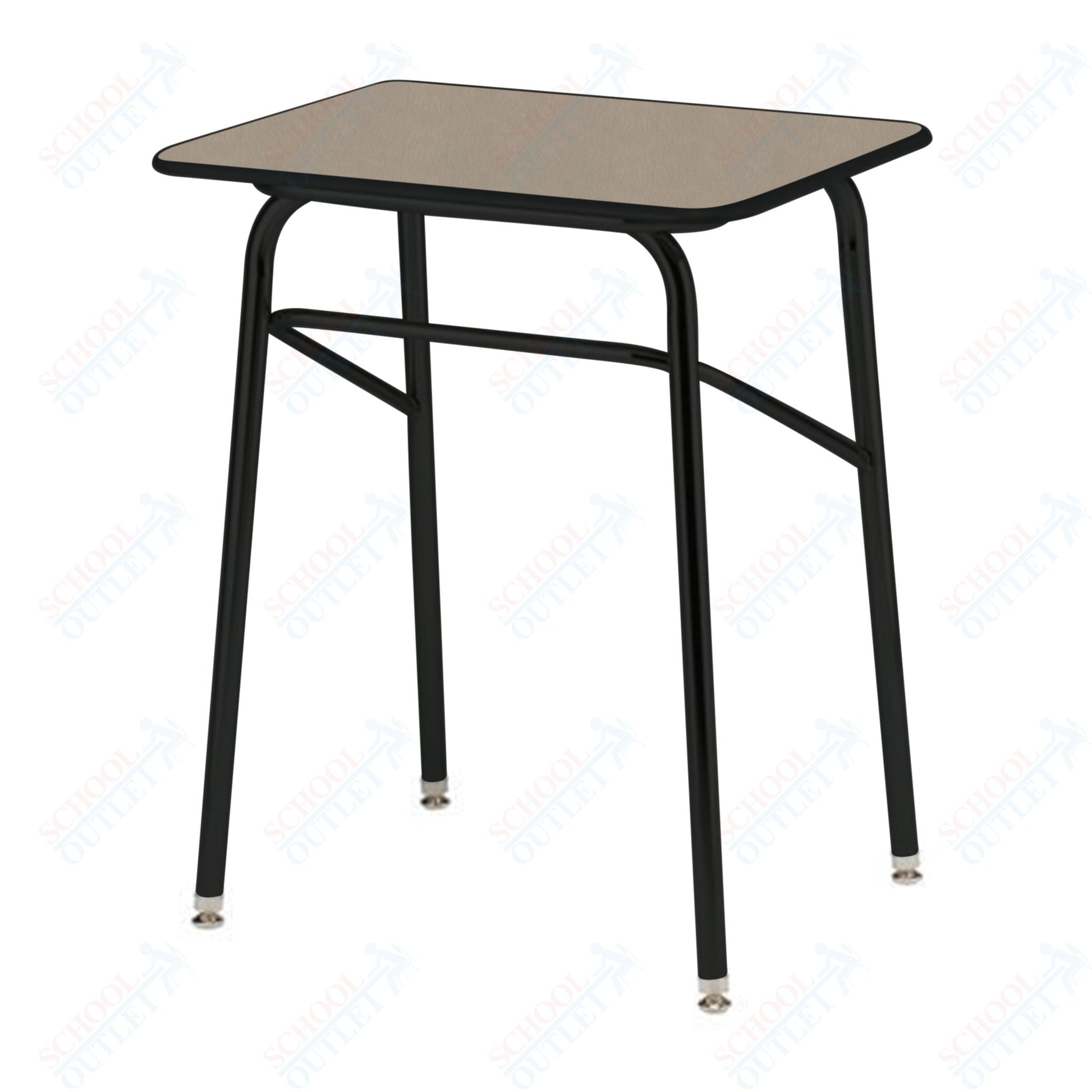 USA Capitol Aptitude Insight Desk, Fixed Height 29.5", Hard Plastic Top (439P) - SchoolOutlet