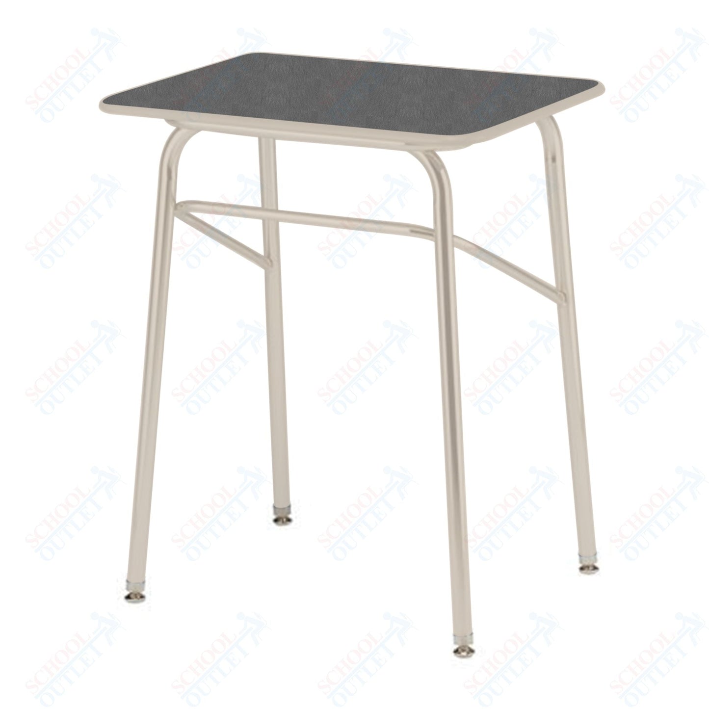 USA Capitol Aptitude Insight Desk, Fixed Height 29.5", Hard Plastic Top (439P) - SchoolOutlet