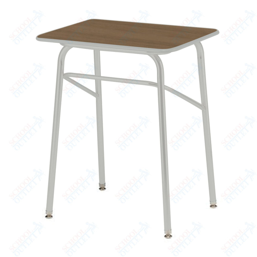 USA Capitol Aptitude Insight Desk, Fixed Height 29.5", Laminate Top w/ Sprayed Edge (439PSE) - SchoolOutlet