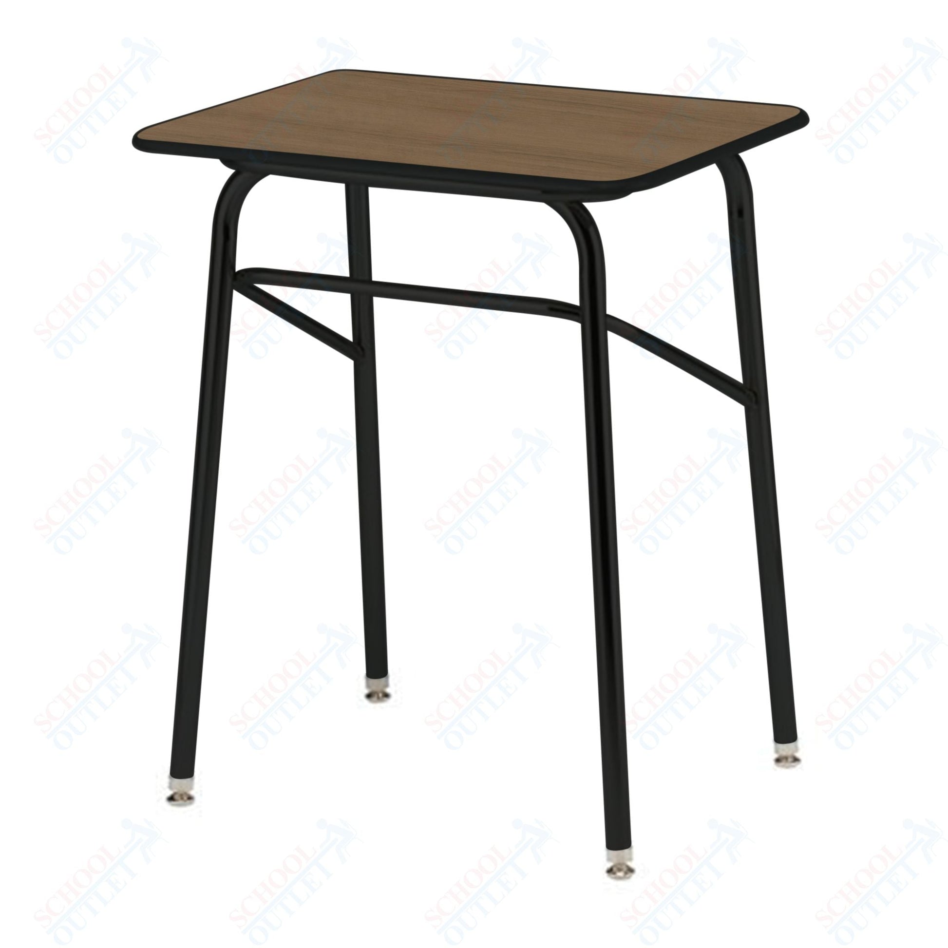 USA Capitol Aptitude Insight Desk, Fixed Height 29.5", Laminate Top w/ Sprayed Edge (439PSE) - SchoolOutlet