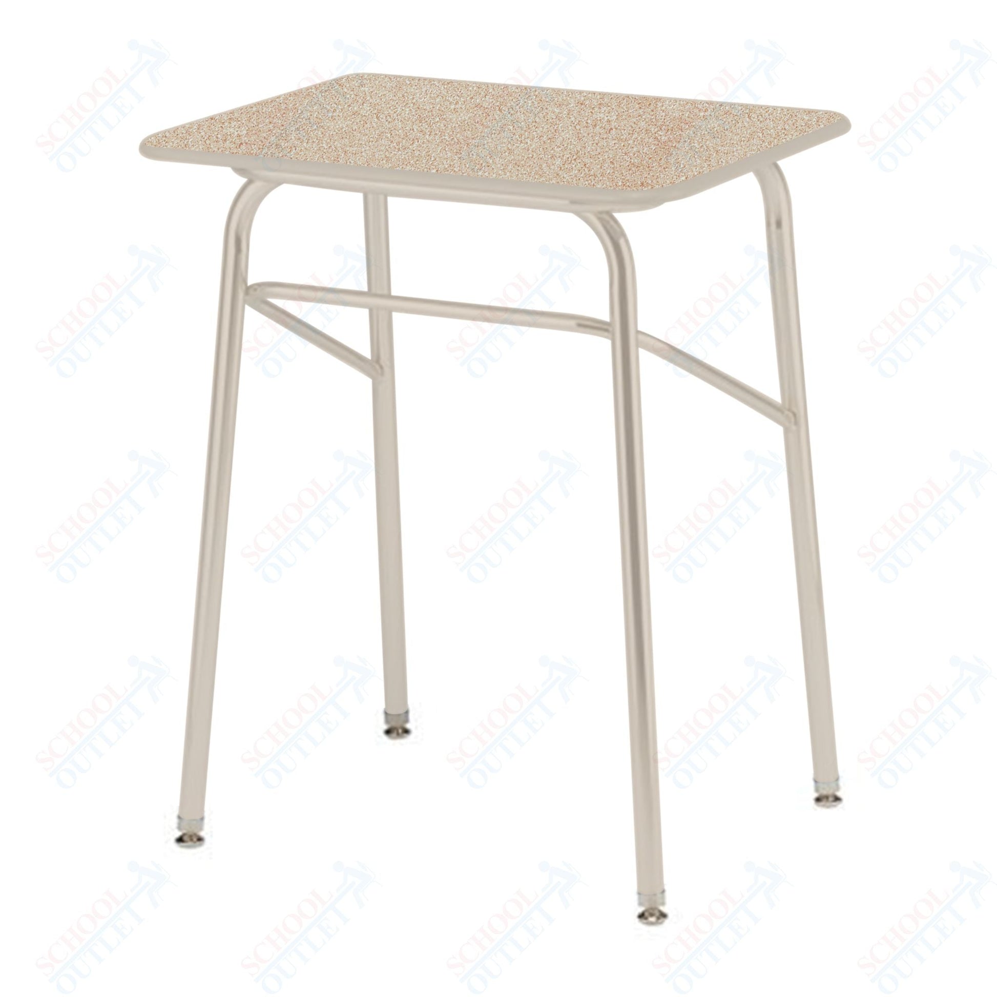 USA Capitol Aptitude Insight Desk, Fixed Height 29.5", Laminate Top w/ Sprayed Edge (439PSE) - SchoolOutlet