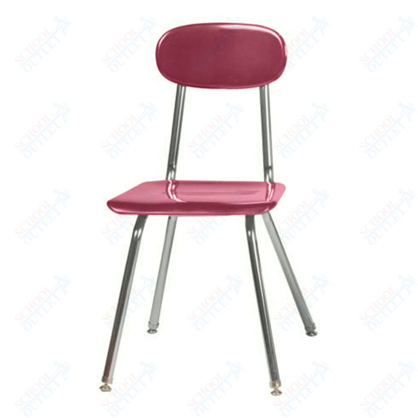 USA Capitol Legacy H - Frame 17.5" Hard Plastic Chair (507) - SchoolOutlet