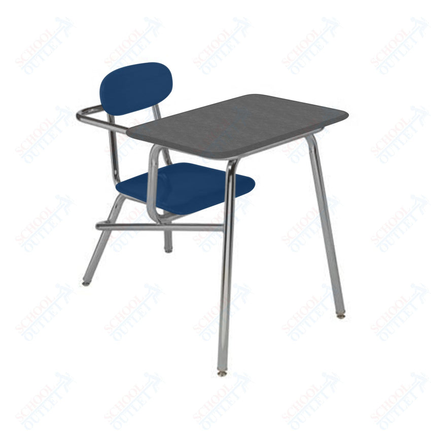 USA Capitol Legacy Combination Chair Desk, 15.5" Height, Hard Plastic Top (905) - SchoolOutlet