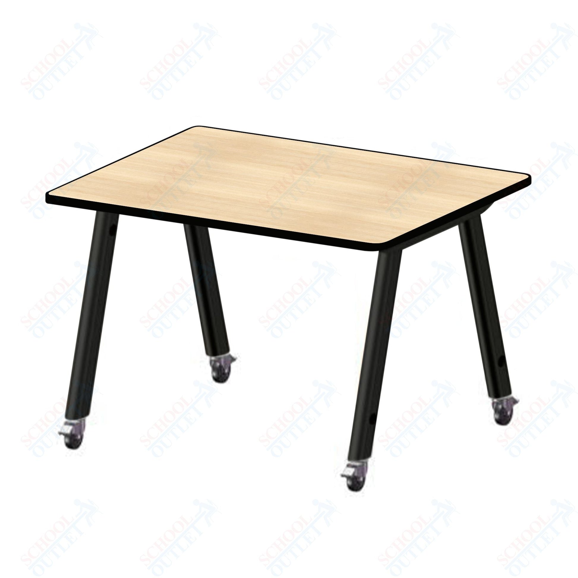 USA Capitol Hydra Makerspace Table with Laminate Top, Spray Edge 36"W x 48"L x 29"H (MAKR3648 - 29) - SchoolOutlet