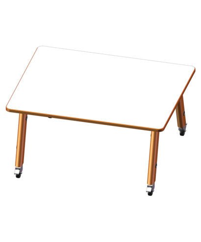 USA Capitol Hydra Makerspace Table with Laminate Top, Spray Edge 36"W x 48"L x 29"H (MAKR3648 - 29) - SchoolOutlet