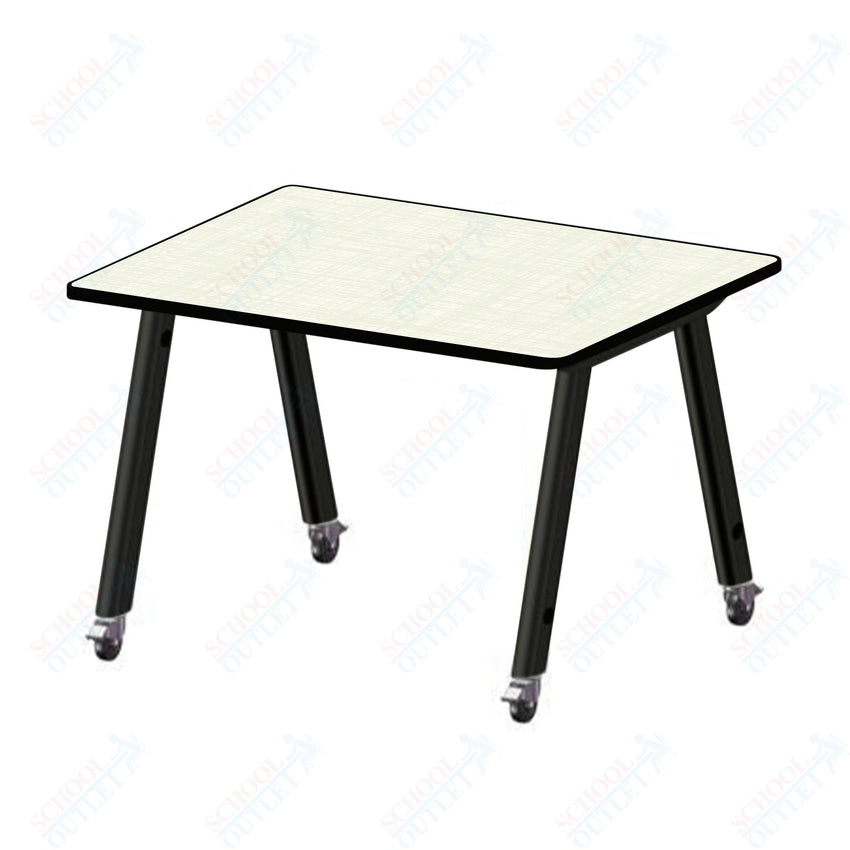 USA Capitol Hydra Makerspace Table with Laminate Top, Spray Edge 36"W x 48"L x 29"H (MAKR3648 - 29) - SchoolOutlet