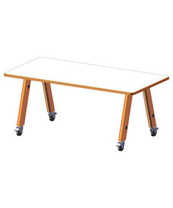 USA Capitol Hydra Makerspace Table with Laminate Top, Spray Edge 36"W x 54"L x 36"H (MAKR3654-36)