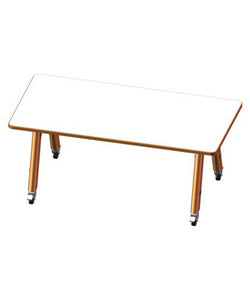 USA Capitol Hydra Makerspace Table with Laminate Top, Spray Edge 36"W x 60"L x 40"H (MAKR3660-40)