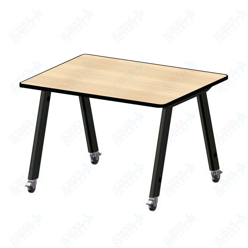 USA Capitol Hydra Makerspace Table with Laminate Top, Spray Edge 42"W x 54"L x 29"H (MAKR4254 - 29) - SchoolOutlet