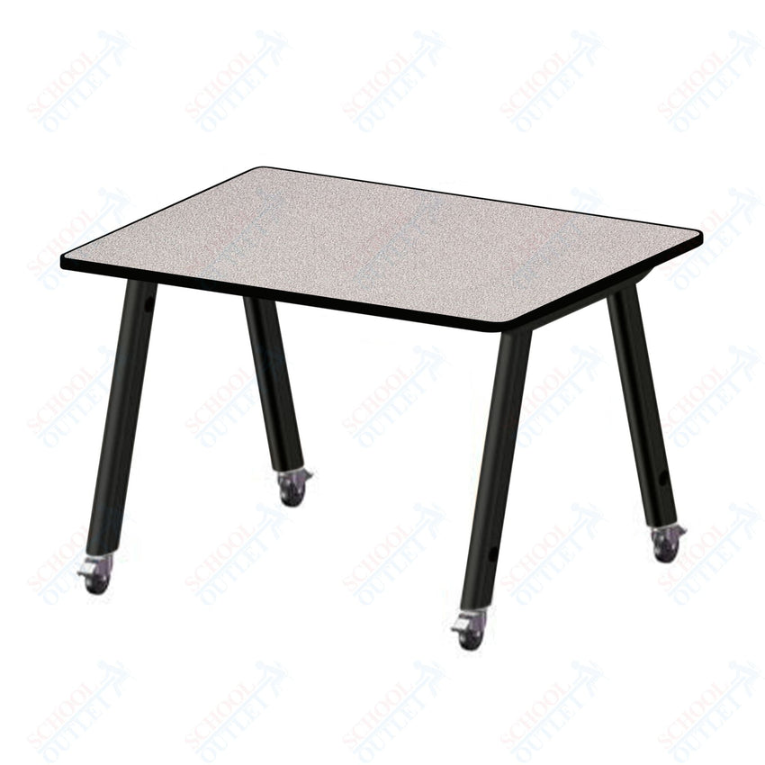 USA Capitol Hydra Makerspace Table with Laminate Top, Spray Edge 42"W x 54"L x 29"H (MAKR4254 - 29) - SchoolOutlet