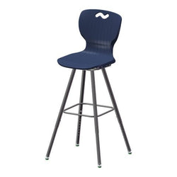 USA Capitol Ntersect Stool 25" - 33" Adjustable Height, Fixed Position (NFIXEDSTOOL)