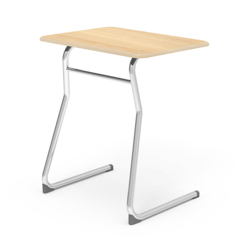 Virco Sigma Series 30" Fixed Height Student Desk, Cantilever Leg and 20" x 26" Hard Plastic Top (Virco 73330M) - SchoolOutlet