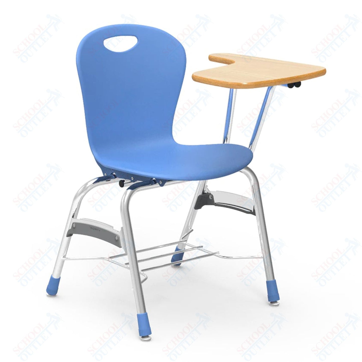 Virco ZU418TABR Chair Desk Zuma series, high - pressure laminate top, 18" seat (Virco ZU418TABR) - SchoolOutlet