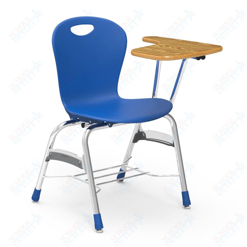 Virco ZU418TABR Chair Desk Zuma series, high - pressure laminate top, 18" seat (Virco ZU418TABR) - SchoolOutlet