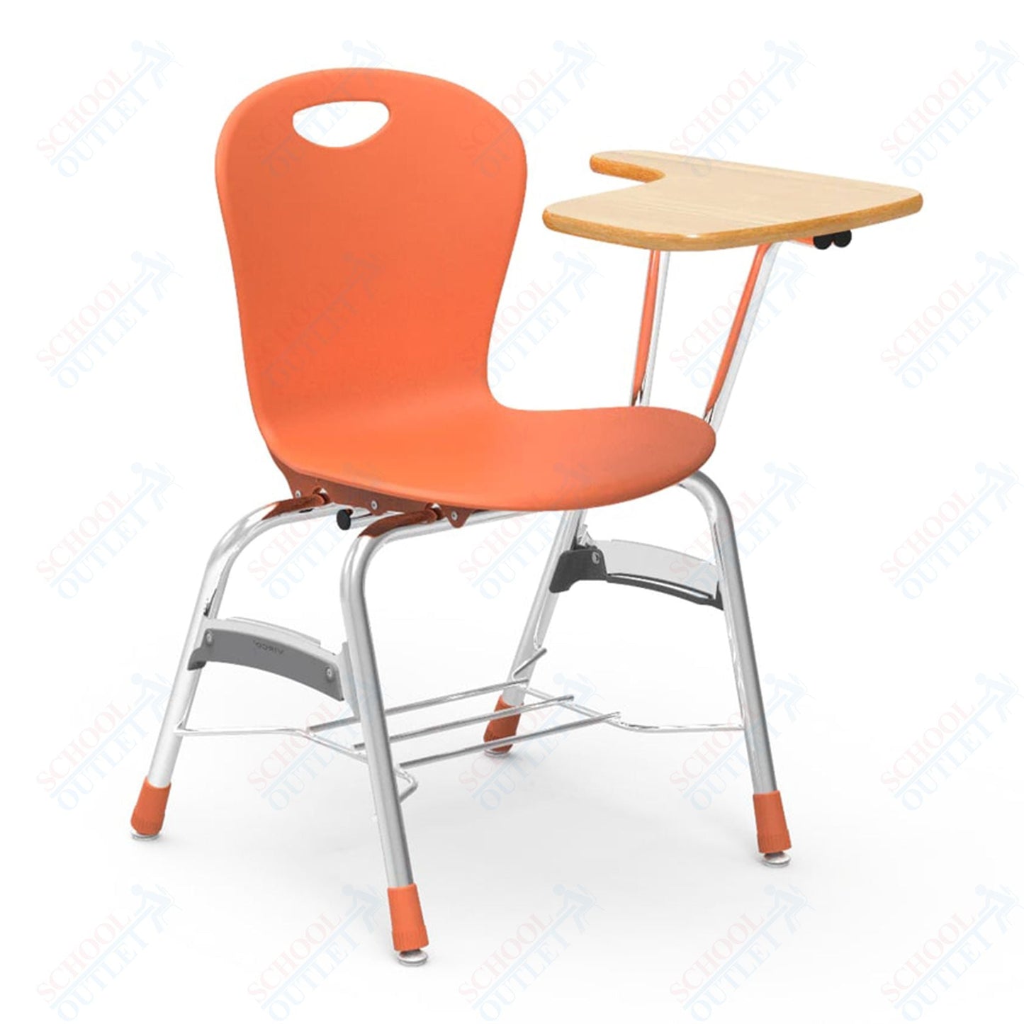 Virco ZU418TABR Chair Desk Zuma series, high - pressure laminate top, 18" seat (Virco ZU418TABR) - SchoolOutlet