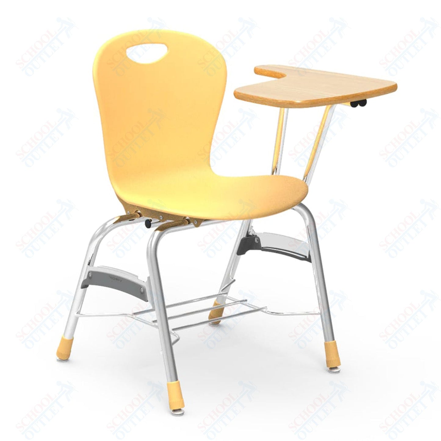 Virco ZU418TABR Chair Desk Zuma series, high - pressure laminate top, 18" seat (Virco ZU418TABR) - SchoolOutlet