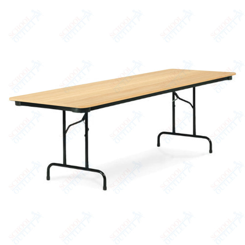 Virco 602448 - 6000 series 3/4" thick particle board folding table 24" x 48" - SchoolOutlet