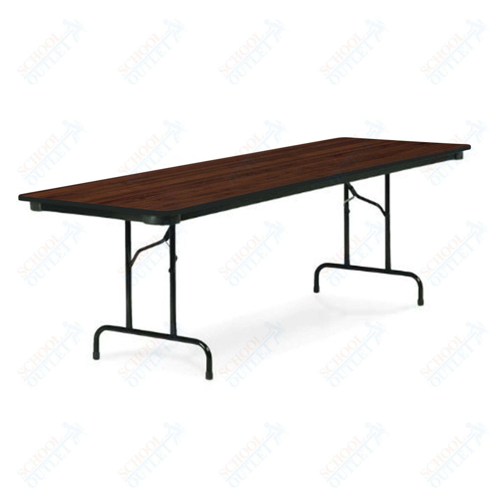 Virco 602448 - 6000 series 3/4" thick particle board folding table 24" x 48" - SchoolOutlet