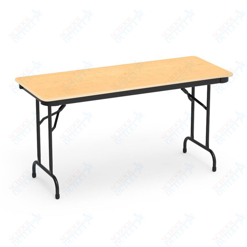 Virco 602460 - 6000 series 3/4" thick particle board folding table 24" x 60" - SchoolOutlet