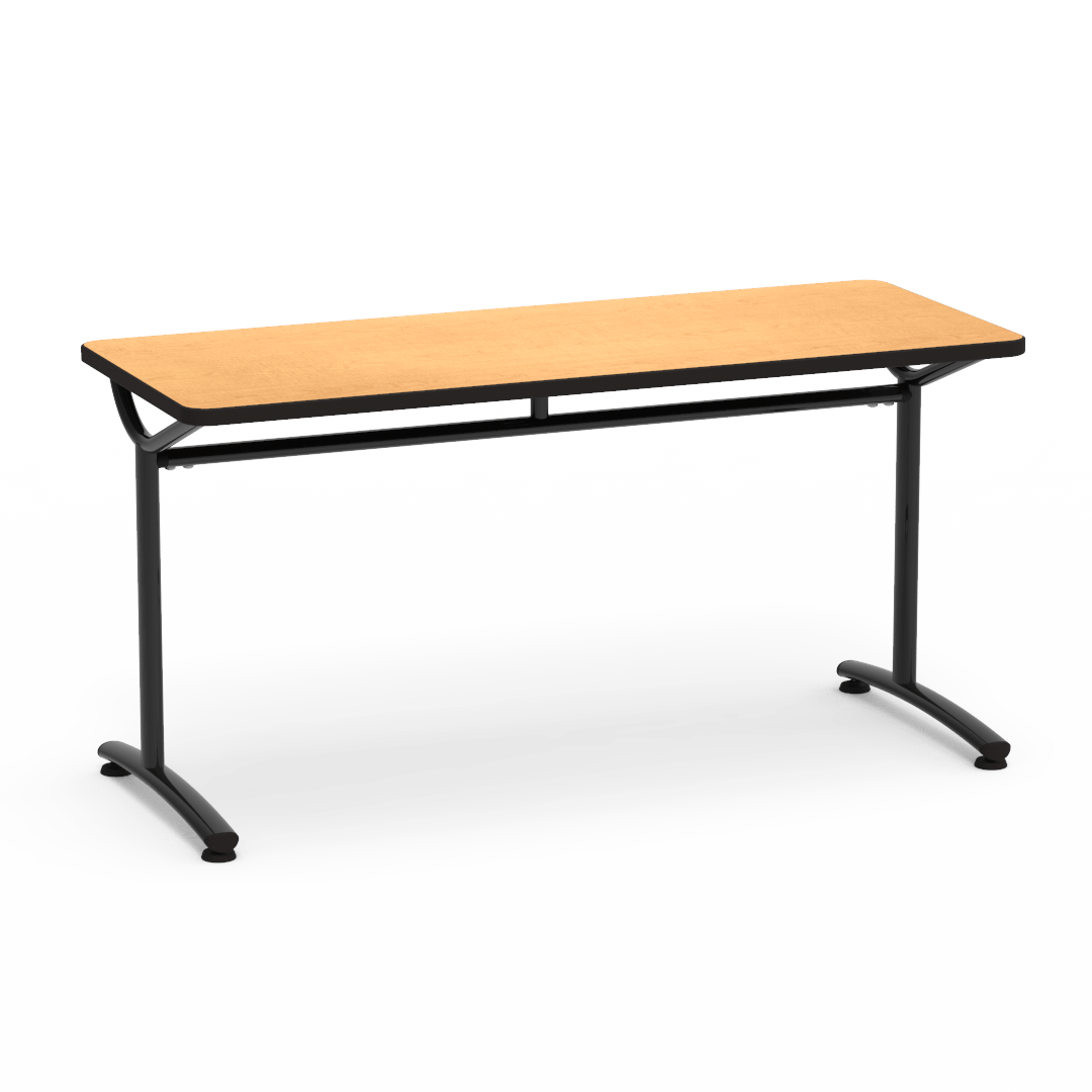 Virco TE24608Y30 - TEXT Series Training Table - 24"W x 60"L x 30"H (Virco TE24608Y30) - SchoolOutlet