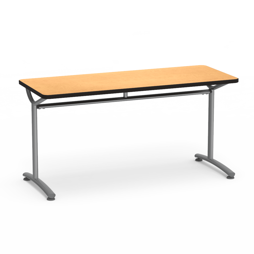 Virco TE24608Y30 - TEXT Series Training Table - 24"W x 60"L x 30"H (Virco TE24608Y30) - SchoolOutlet