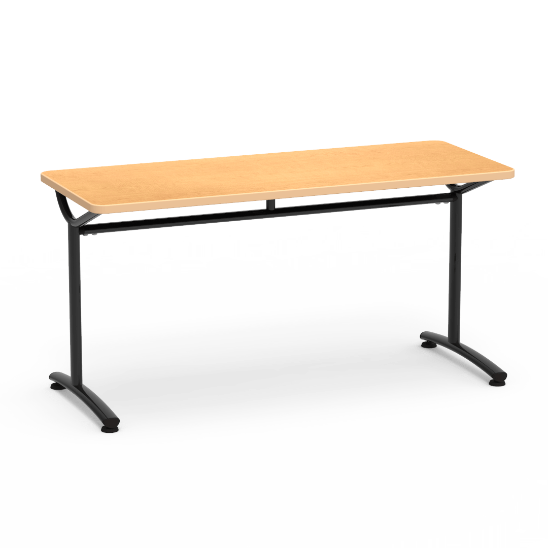 Virco TE24608Y30 - TEXT Series Training Table - 24"W x 60"L x 30"H (Virco TE24608Y30) - SchoolOutlet