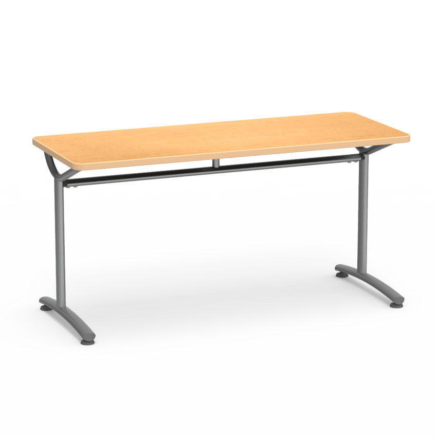 Virco TE24608Y30 - TEXT Series Training Table - 24"W x 60"L x 30"H (Virco TE24608Y30) - SchoolOutlet